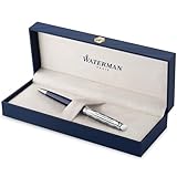 Waterman Hémisphère Kugelschreiber | Metall und blaue Lackierung | ziselierte...