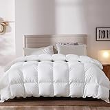 BedFabtasy Daunendecke 155x220 - Leicht Sommer Bettdecke aus 90% Daunen und 10% Federn -...