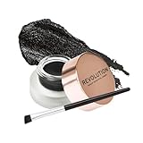 Makeup Revolution Gel Eyeliner Pot With Brush