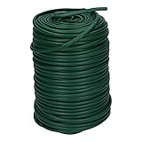 GARDENIX Bindeschlauch, Hohlschnur 3.9mm x 30m, Bindematerial zum Anbinden von Pflanzen,...