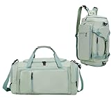 Sporttasche mit Schuhfach und Nassfach, 40L Handgepäck Tasche Sportrucksack...