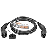 Lapp Mobility Typ 2 Ladekabel 22 KW/Glatt / 32 A / 3-Phasig/E-Auto Ladekabel/Mode 3 / 7m
