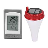 Reuiqu Pool-Thermometer, Digitales Pool-Thermometer, Kabelloses Solar-Digital-Pool- Und...