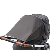 DIAGO Sonnenschutz für Kinderwagen mit Seitenschutz, UV-Schutz 50, universelles...