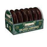 Haeberlein Metzger Oblatenlebkuchen Zartbitter, 7er Pack (7 x 200 g)