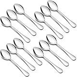 Joyfair Kaffeelöffel 12 Stück, Edelstahl Teelöffel Dessertlöffel 12er Set,...