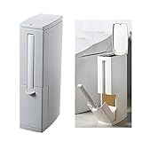 2-in-1 Badezimmer-Mülleimer und WC-Bürste, Kombi-Set mit integriertem...