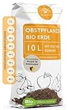 Bio Erde für Obstpflanzen & Obsterde 10 L - Pflanzerde mit 30% weniger Torf -...