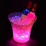 Tiandirenhe Neu Led Eiskübel,sektkühler Led,5L Led Eiseimer,Farbe Kann...
