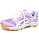 NGARY Damen Tischtennis-Schuhe, Squashschuhe Badmintonschuhe für Verschiedene...