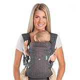 Infantino Flip Advanced 4-in-1 Babytrage, Ergonomisch, Umwandelbar, mit Blickrichtung Nach...