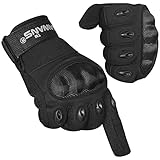 SAWANS Motorradhandschuhe Motorrad Sport Vollfinger ATV Reiten Herren Damen Hart...