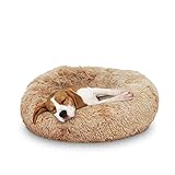 Peaceful Pooch M - Flauschiges Hundebett - 76cm Durchmesser - faltbar - in...