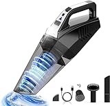 Hihhy Handstaubsauger 120W, Handstaubsauger Akku 9500 Pa, Handstaubsauger...