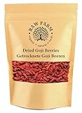 1kg Goji Beeren, ganze Früchte, sonnengetrocknet, frei von Zusätzen - Raw Farm