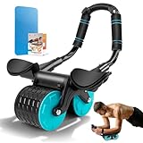 Automatische Rebound-Bauchrolle, New Wheels Roller Domestic Bauchtrainer,Bauchroller Für...