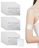 Ruonfash 60 Stück Wundpflaster Steril, 6x7 Cm Selbstklebend Pflaster Atmungsaktiv und...