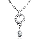 Morella Damen Charms Halskette Edelstahl 70 cm mit Charms Anhänger Amulett in...