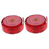 Garneck 2 Lottoschein Rot Gewinnlos Beschichtetes Papier