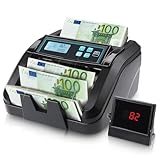 MUNBYN IMC51 Geldzählmaschine, Add+Batch/Value-Modus Geldscheinzähler,...