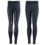 HORZE Kinder Reitleggings Madison, Vollbesatz Reithose Mädchen mit Silikon für besseren...