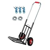 OMOONS Schönheitssalon -Karren Trolley Großer Gepäckwagen Mit Gummirädern,...