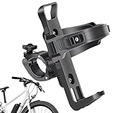 Fahrrad-Trinkflaschenhalter – Schnellspanner, feste Halterung, Rundrohr-Flaschenhalter...