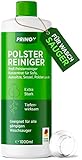 PRINOX® Waschsauger Polsterreiniger 1000ml - Anwendung auf Sofa, Sessel, Couch & im Auto...