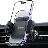Lamicall Handyhalterung Auto, Handy Autohalterung - [2024 Federclip] Universal Lüftung...