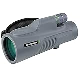 Bresser Monokular Wave 12x50 mit hoher Vergrößerung, hochwertigen Vergütungen und...