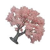 GRIRIW Modellbaum Dekorationen künstlich Miniatur drinnen Bausatz Artificial Tree...