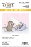 Spellbinders The House-Mouse Creative Day Collection Joy Cling Gummistempel-Set