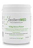 ZeoBent MED Detox-Pulver 400 g, von Ärzten empfohlen, Apothekenqualität,...