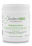 ZeoBent MED Detox-Pulver 400 g, von Ärzten empfohlen, Apothekenqualität,...