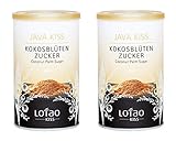 Lotao Java Kiss Kokosblütenzucker Bio (2x 250 g) - sanftes Karamell-Aroma -...