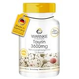 Taurin Kapseln - 3600mg Taurin pro Tagesdosis - 120 Kapseln - hochdosiert -...