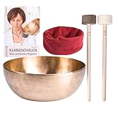Peter Hess Klangschalen Set - Therapieklansgchalen Einsteiger Set bestehend aus Premium...