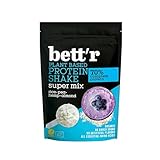 Bett’r BIO Protein Shake Super Mix - Vegan, Glutenfrei, Sojafrei und Milchfrei - 500 g