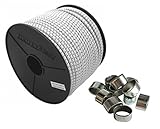 Seilwelt 8mm Expanderseil 10 m Gummiseil + 10 Würgeklemmen Gummileine...