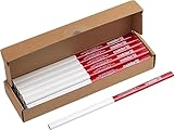 Meister Zimmermannsbleistift-Set 25-teilig - 240 mm Länge - Ovale Form - Mittlere Härte...