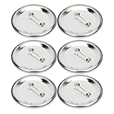 Acouto 100 Sets 56 -mm -Abzeichenstift Teile Abzeichen Herstellung Vorräte DIY...