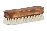 Langer & Messmer Premium Schuhbürste aus feinem Ziegenhaar zum Polieren Ihrer Schuhe -...