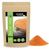 BIO Chilisalz (500g), Gourmetsalz Fleur de Sel mit Bio Bird's Eye Chili, Bio Paprika und...
