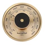 Veemoon Barometer mit Zifferblatttyp: 3-in-1-Barometer-Thermometer-Hygrometer aus...