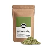 Spicy Welt Kardamom Ganz (100g) – Ganze Kardamomkapseln für Backen, Kochen & Tee |...