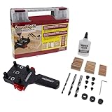 Milescraft 1383 Dowel Jig Kit – Komplettes Dübelverbindungsset, Bohrhilfe...