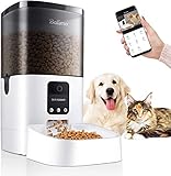 Balimo Futterautomat Katze mit HD 1080P Kamera, 4L WiFi Automatischer...
