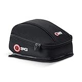 QBAG Hecktasche 03 – Abnehmbar – 6,5L Stauraum – Für Motorräder schwarz