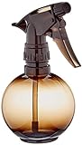 Efalock Professional Wassersprühflasche Kugel, Braun, 350 ml