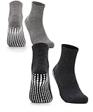 Occulto Herren Stoppersocken 2er Pack, 4er Pack (Modell: Andi) 2 Paar - Schwarz...